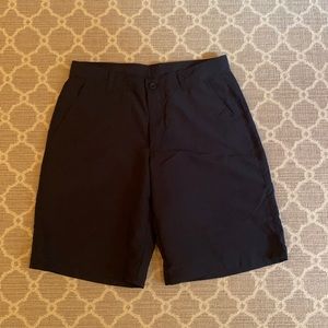 Nautica Navy Flat Front Boys Shorts 16 Regular